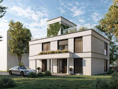 3D Modell vorne Ansicht Ost - 