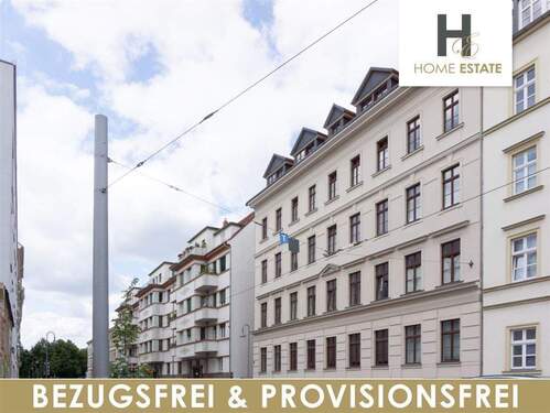 Hausansicht - 2 Zimmer Etagenwohnung zum Kaufen in Leipzig