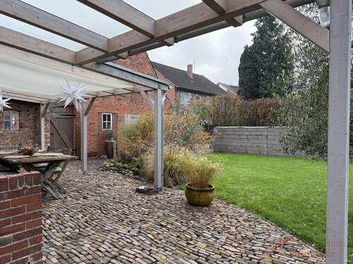 Garten/Terrasse - Einfamilienhaus mit 128,00 m&sup2; in Schüttorf zum Kaufen
