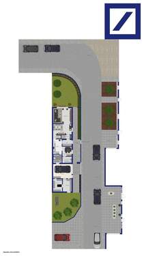 Illustration Außenbereich und Erdgeschoss - 