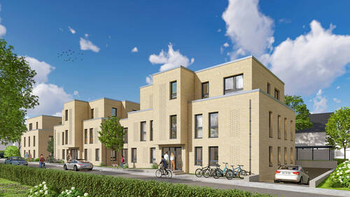 Langenfeld - Ahornweg - Frontansicht - 3 Zimmer Etagenwohnung zum Kaufen in Langenfeld