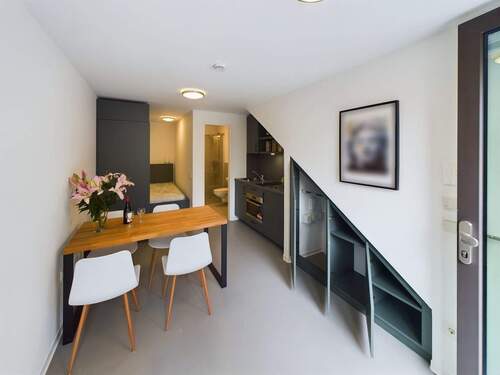 Wohnbereich - 50% Rabatt: Möbliertes Apartment ideal für Studierende + Berufseinsteiger 
