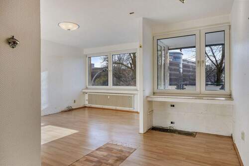 Wohnbereich - 2 Zimmer Etagenwohnung in Düsseldorf