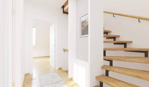 Helle Flure verleihen Ihrem Zuhause ein freundlich - 