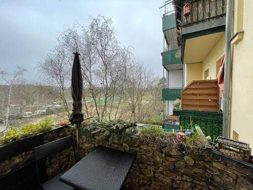 Balkon Ausblick - 3 Zimmer Etagenwohnung in Leipzig