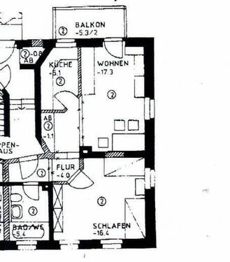 Bild 2 - Etagenwohnung mit 53,00 m&sup2; in Freital zur Miete