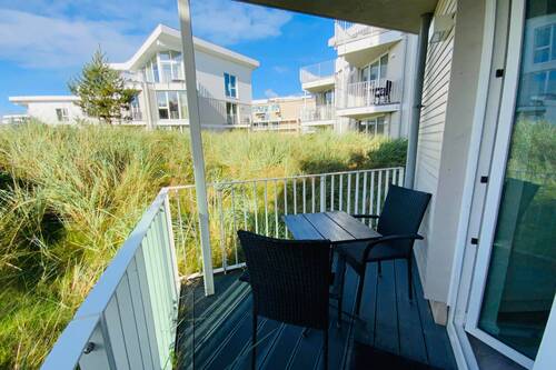 Balkon mit Dünenblick - 