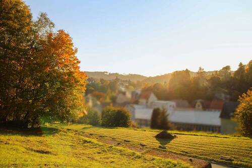 Aussicht 2 vom Grundstück - Grundstück zum Kaufen in Sebnitz