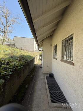 Seitenansicht Haus - 