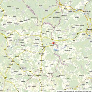 Geolyzer Kartenausschnitt - 