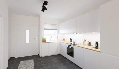 In der offenen Wohnküche lassen sich köstliche Mah - 3 Zimmer Reihenmittelhaus zum Kaufen in Ribnitz-Damgarten