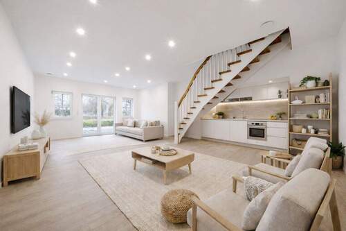 Wohnzimmer - Exklusive Ferienwohnung im sanierten Gulfhof Investieren in Qualität und Charme - Nr. 4