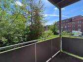 Balkon - 3 Zimmer Etagenwohnung in Schwerin