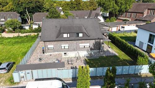 Ansicht Front von oben - provisionsfrei * Modernisiertes Einfamilienhaus mit 3 Wohneinheiten - ideal als Mehrgenerationenhaus