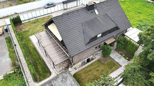 Ansicht Oben - 1 Zimmer Einfamilienhaus in Moers