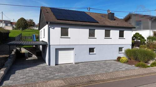 Haus Front VP - 5 Zimmer Einfamilienhaus zum Kaufen in Wallerfangen / Bedersdorf