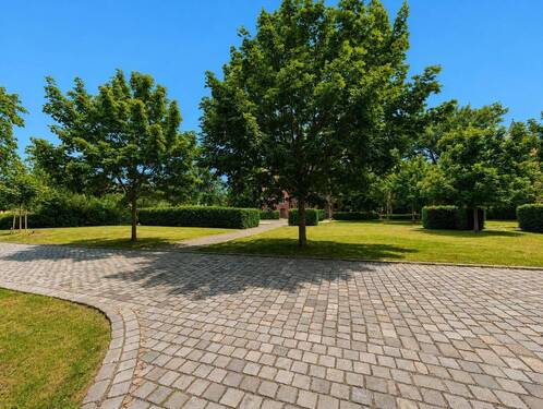 Vor dem Haus - 