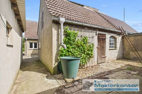 Rückseite Werkstatt/Hobbyraum - 