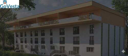 Außenansicht // unverbindliche Visualisierung- Abweichung in der Ausführung vorbehalten - Life Silicence 4 Zimmer mit Garten Green