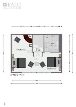 2. Obergeschoss - 