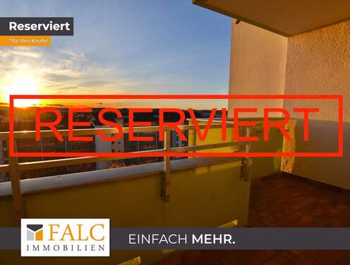 Balkon - Sonnenuntergang inklusive - 3-Zimmerwohnung mit Panorama-Balkon