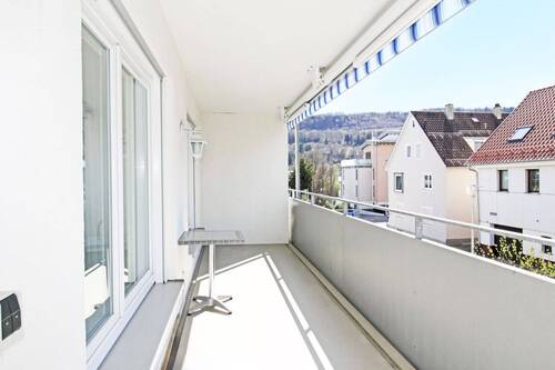 Großzügiger Westbalkon - 