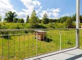 Ausblick vom Balkon - 3 Zimmer Etagenwohnung in Bärenstein