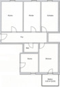 Grundriss - Etagenwohnung mit 85,00 m² in Bärenstein zur Miete