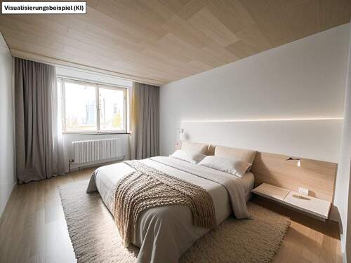 Schlafzimmer nach Renovierung - 