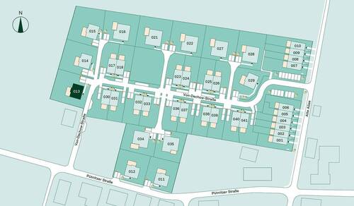Lage im Projekt Pütnitzwiese - 