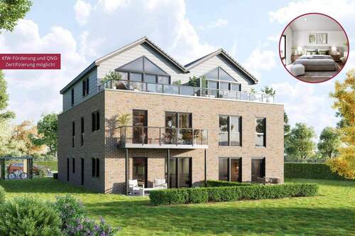 Ärzte & Apotheker Immobilien - Moderne 3-Zimmer-Wohnung mit Balkon - Ideal für Paare, Familien oder Berufstätige