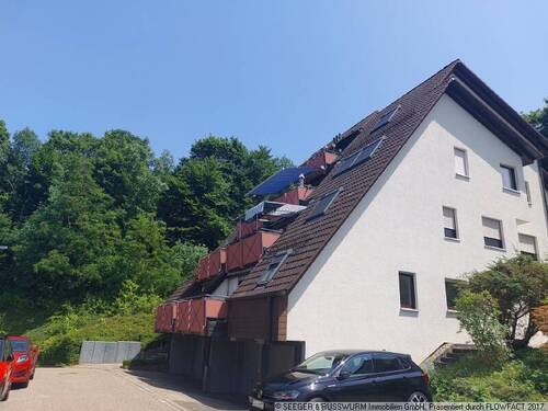 Ansicht Terrassenhaus - Moderne Terrassenwohnung mit 4 Zimmern!