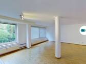 Ansicht I: Wohn- und Schlafzimmer mit offenem Küchenbereich - 1 Zimmer Etagenwohnung zur Miete in Hannover