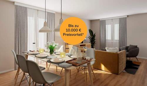 Offener Wohnbereich - Modern wohnen im Südosten Berlins