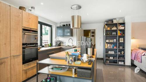 EG Küche 2 - 3 Zimmer Doppelhaushälfte in Blowatz