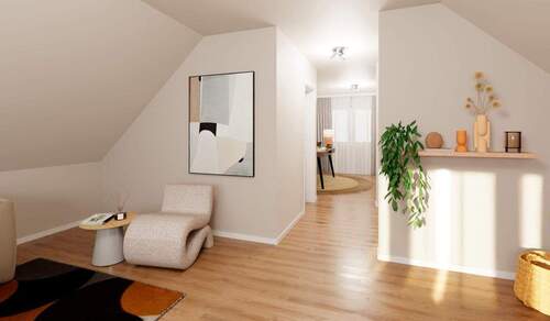 Flexible Nutzungsmöglichkeiten im Dachgeschoss - 