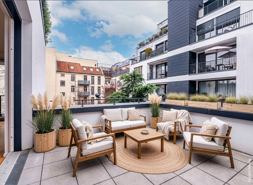 Terrasse - 3 Zimmer Etagenwohnung zum Kaufen in Berlin