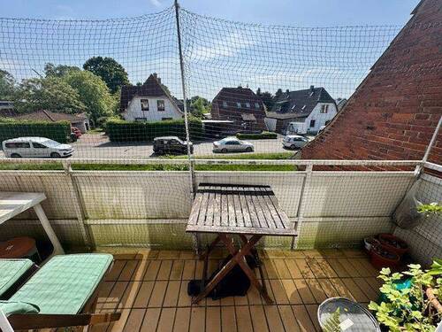 Balkon - Etagenwohnung mit 50,80 m&sup2; in Kiel zur Miete