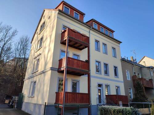 Döbeln-Waldheimer Str.60 - gemütliche 2-Zimmerwohnung mit Einbauküche und Balkon in ruhiger, zentraler Lage von Döbeln