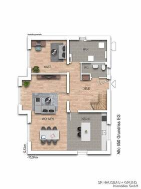 AL650_Prospekt_EG - 6 Zimmer Einfamilienhaus in Sankt Michaelisdonn