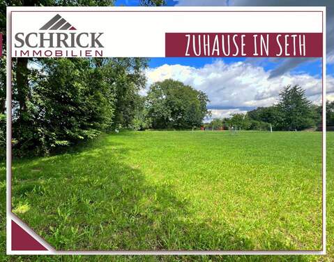 SCHRICK IMMOBILIEN: Seth - Zuhause am Feldrand: Naturverbundenes Baugrundstück für Einfamilien- oder Doppelhausbebauung!