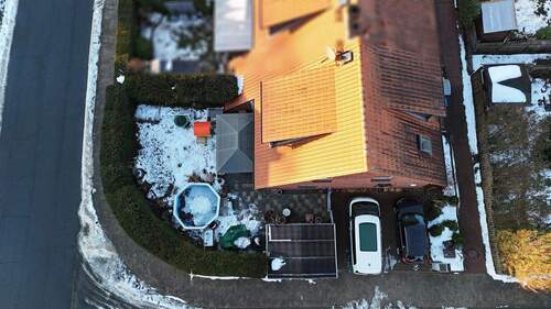 Drohnenbild - 5 Zimmer Doppelhaushälfte in Weyhausen