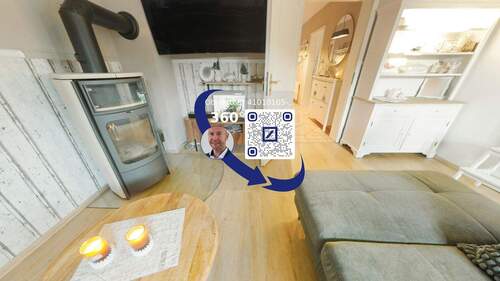 Wohnzimmer - Doppelhaushälfte mit 120,00 m&sup2; in Weyhausen zum Kaufen