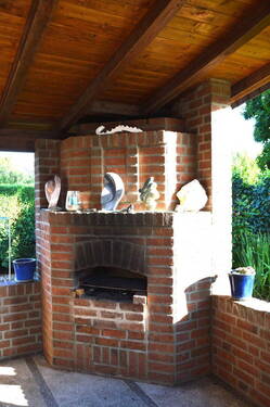 Kamin im Freisitz - 