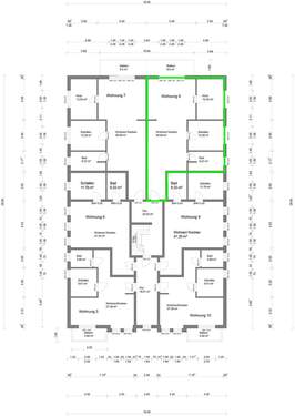 Wohnung 8 - 3 Zimmer Etagenwohnung zur Miete in Bad Doberan