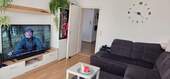 Wohnzimmer (Sofa ablösbar) - NÖ: helle 3ZKB mit toller Einteilung