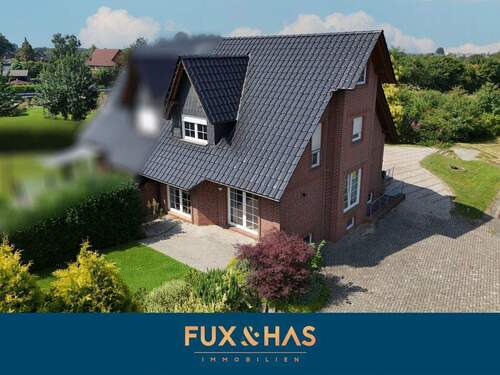 Bild 1 - RESERVIERT! Viel Grün gefällig? Doppelhaushälfte mit großem Grundstück in Mettingen!