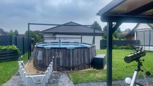 Pool - Einfamilienhaus mit 116,00 m² in Muldestausee zum Kaufen