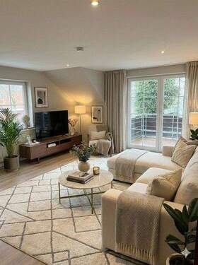 Kein Originabild- Wohnzimmer OG rechts - Beipielinterior - 2 Zimmer Etagenwohnung in Stuhr