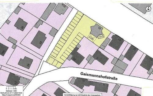 gelb ist Mietobjekt - 
